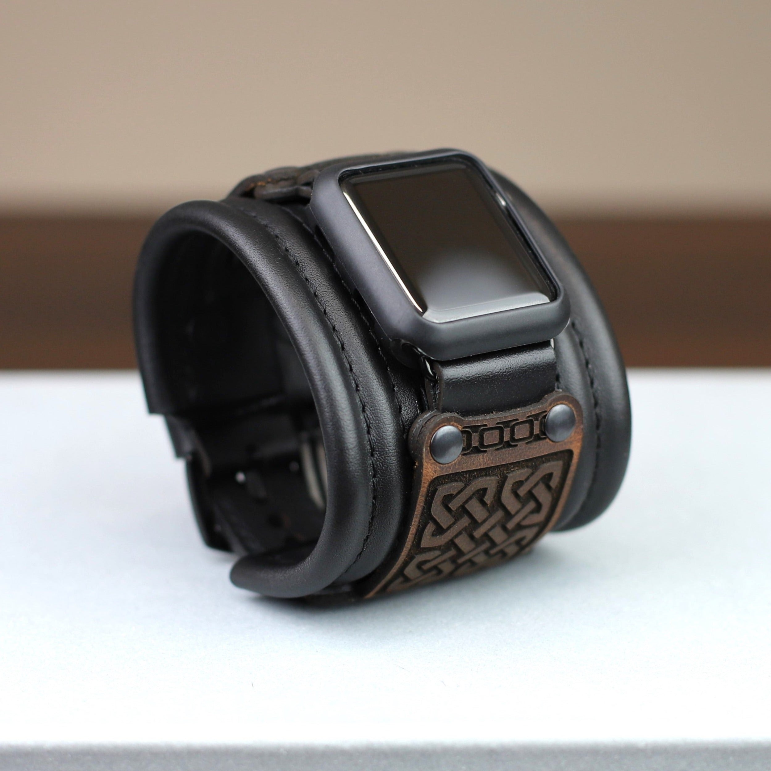 Leather Strap for Samsung Galaxy Watch, Apple Watch