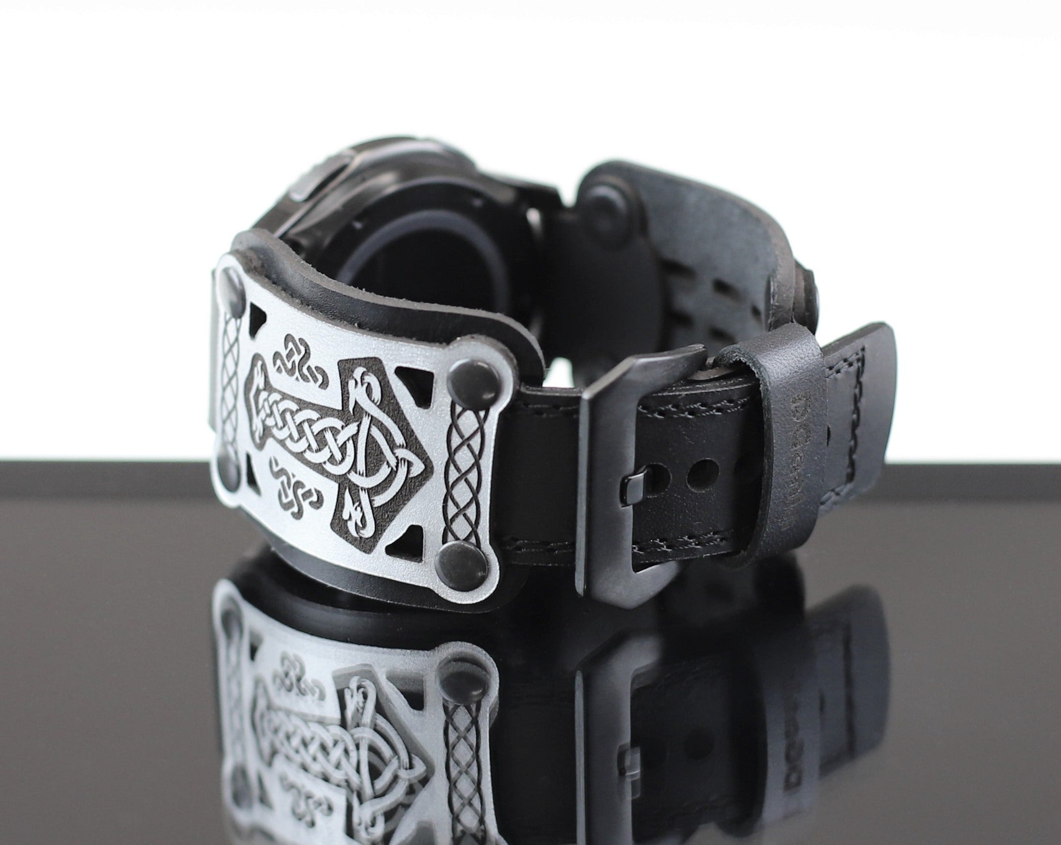 Leather Strap for Samsung Galaxy Watch / Apple Watch Strap