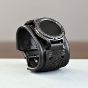 Leather Strap for Samsung Galaxy Watch, Apple Watch Strap, DG20 model
