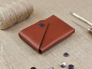 Leather Wallet | Business Card Holder | Crater Leather